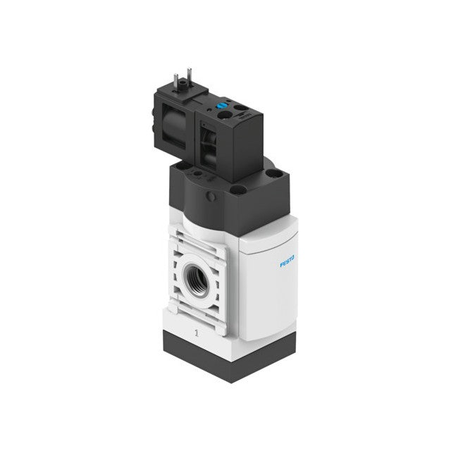 Festo Corporation MS4-EE-1/4-V24-B MS4 Válvula de control 3/2 normalmente cerrado 44 ~ 102 PSI (3 ~ 7 bar) Válvula de control