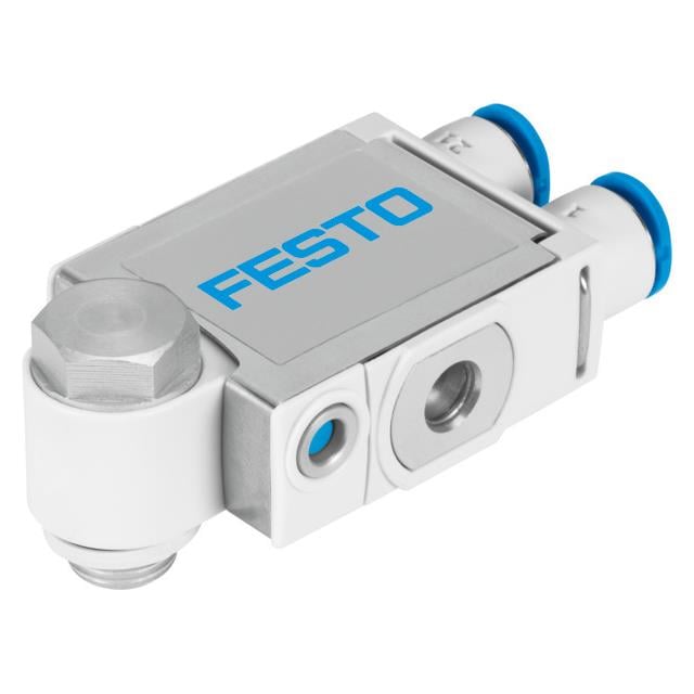 Festo Corporation VFOF-LE-BAH-G18-Q6 VFOF Válvula de control - 2.9 ~ 145 PSI (0.2 ~ 10 bar) Válvula de control