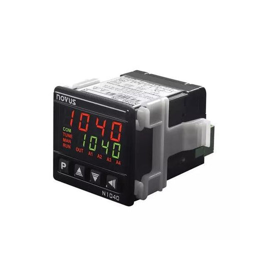 Novus Automation 8104211315 N1040 Temperature Controller (RTD, Type J, K, T) 0 ~ 20mA