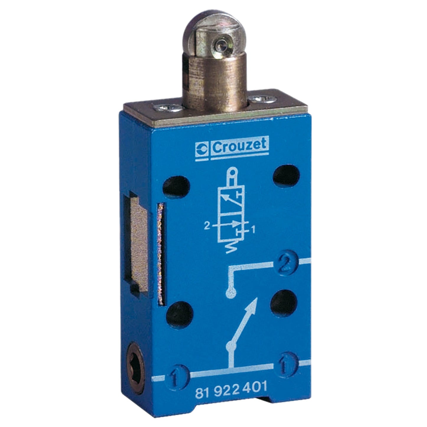 Crouzet 81922401 Compact Detector de posiciones 3/2 normalmente cerrado 1 ~ 116PSI (0.1 ~ 8 bar) -