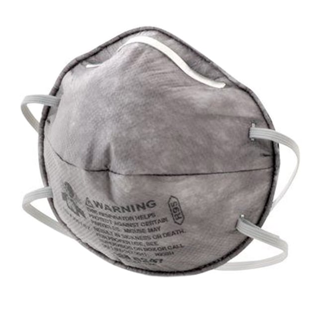 3M 8247 R95 Respirador de partículas desechable Gris