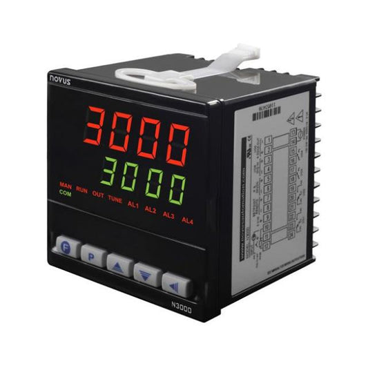 Novus Automation 8300200130 N3000 Process, Temperature Controller (RTD, Voltage, Current, Type J, K, N, R, S, T) -