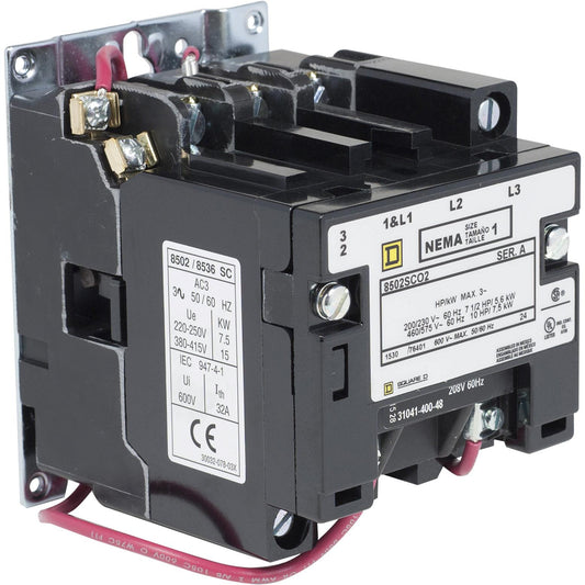 Schneider Electric 8502SCO2V08 Square D Montaje de chasis 208VCA