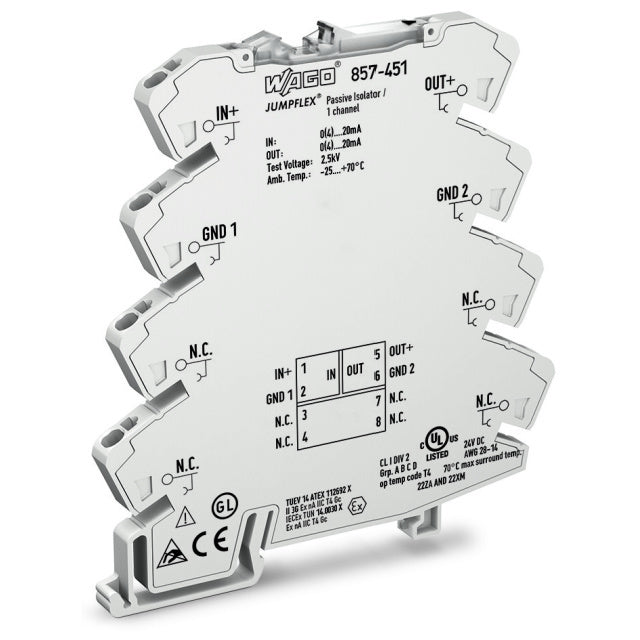WAGO Corporation 857-451 857 Passive Isolator Current