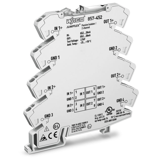 WAGO Corporation 857-452 857 Passive Isolator Current