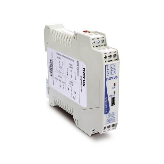 Novus Automation 8811509405 DIGIRAIL-VA Signal Conditioner Current, Voltage