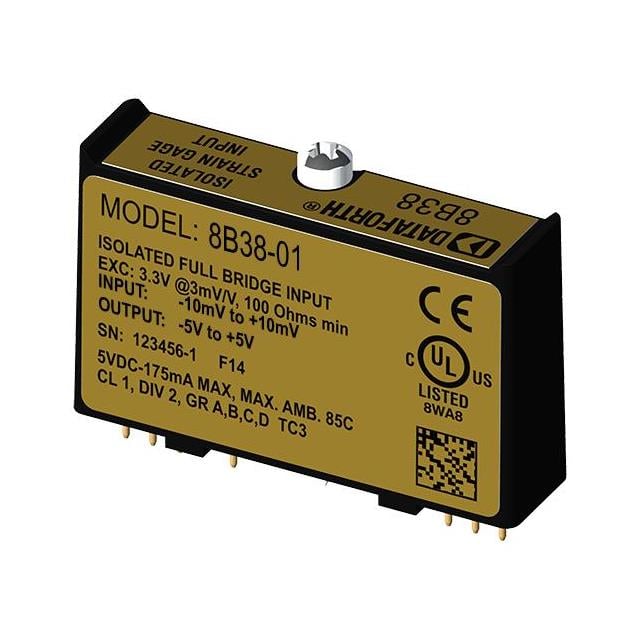 DATAFORTH 8B38-01 8B SensorLex® Propósito general 4.75V ~ 5.25V Analógico