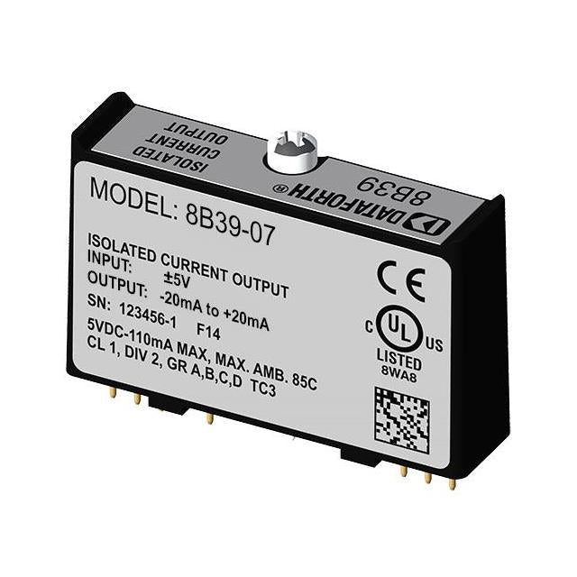 DATAFORTH 8B39-07 8B SensorLex® Propósito general 4.75V ~ 5.25V Corriente