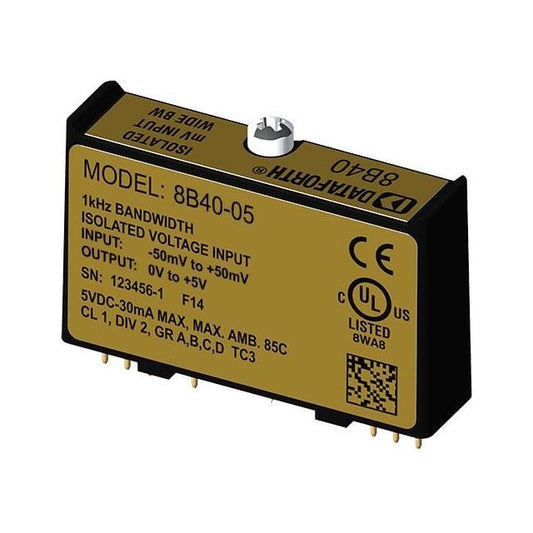 DATAFORTH 8B40-05 8B SensorLex® Propósito general 4.75V ~ 5.25V Analógico