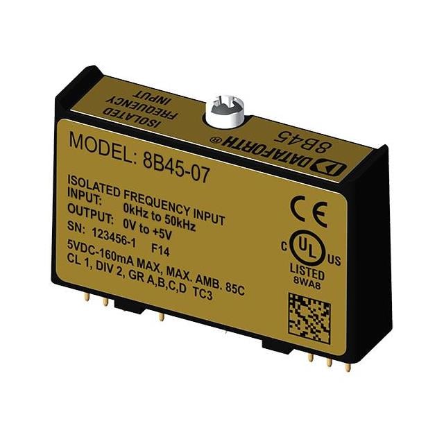 DATAFORTH 8B45-07 8B SensorLex® Propósito general 4.75V ~ 5.25V Analógico