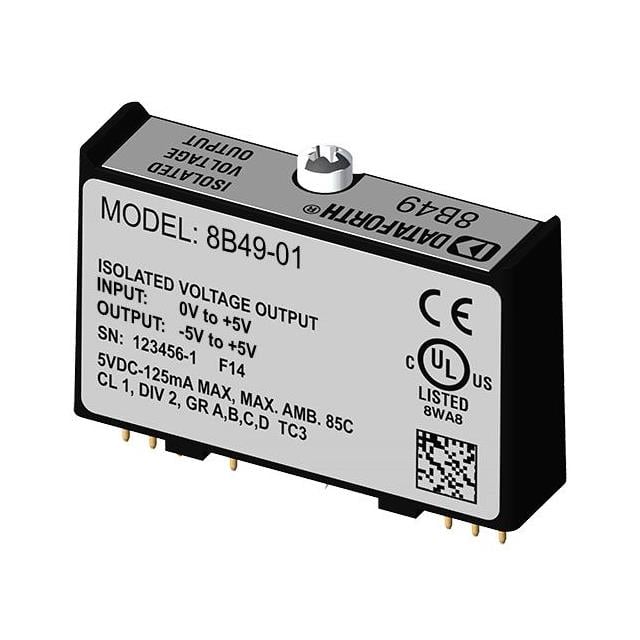 DATAFORTH 8B49-01 8B SensorLex® Propósito general 4.75V ~ 5.25V Analógico