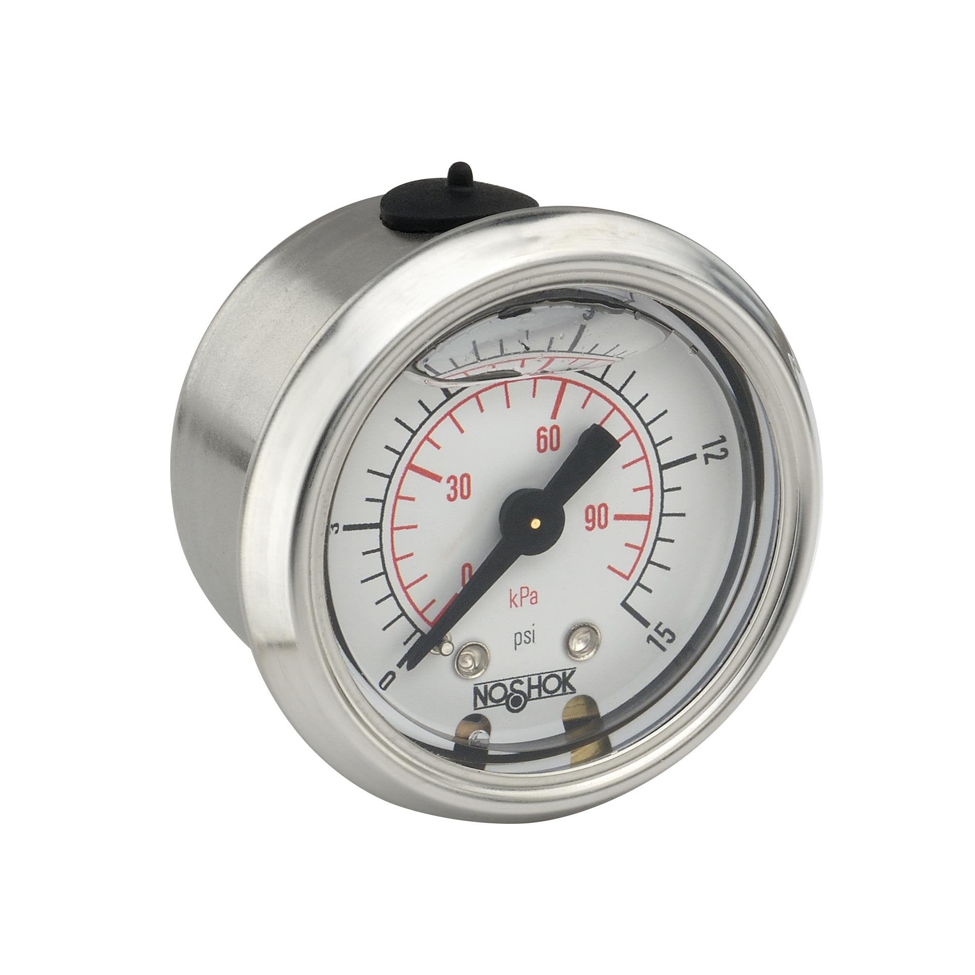 NOSHOK, Inc. 15-911-100-psi/kPa 900 Pressure Gauge
