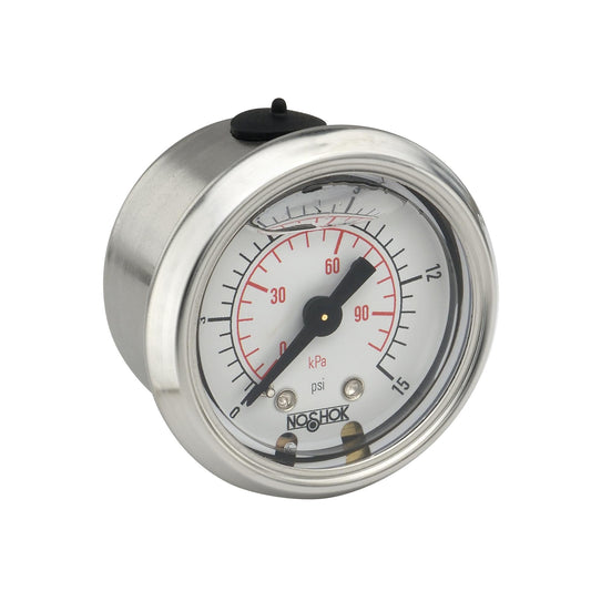 NOSHOK, Inc. 15-911-160-psi/kPa-PMC 900 Pressure Gauge Presión operada 0 ~ 160 PSI (0 ~ 11 bar) Montaje en panel