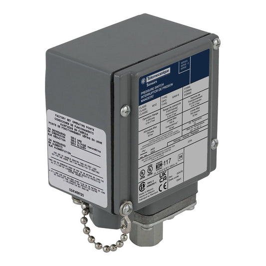 Telemecanique Sensors 9012GGW1S106 9012G Automatización industrial Interruptor - Hembra - 1/4" (6.35mm) NPT