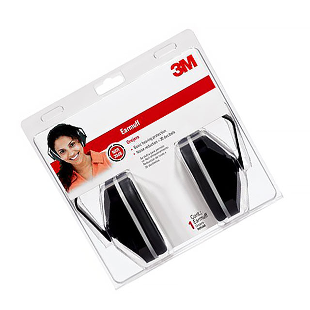 3M 90540-6C TEKK Orejeras Negro