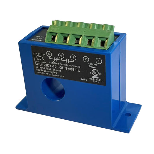 NK Technologies AGU1-SDT-120-DEN-005-FL AGU Falla a tierra 66 ~ 132VCA 0s -20°C ~ 50°C