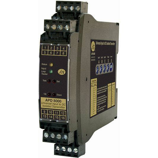 Absolute Process Instruments Inc. APD 8000 APD Signal Conditioner Current, Voltage, Resistance, Temperature
