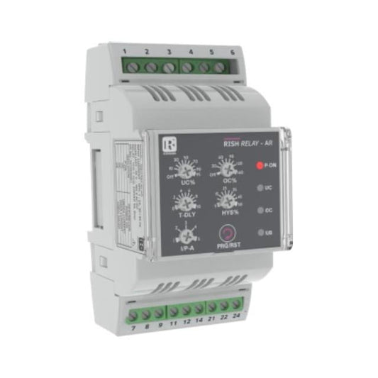 Rishabh Instruments AR-1-1-2 AR Falla a tierra, sobrecorriente, subcorriente 60 ~ 300VCA/CC 0 ~ 10s -10°C ~ 55°C