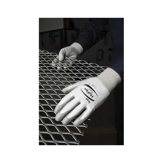 Ansell 288185 - Guantes Gris, blanco