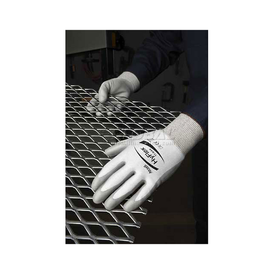 Ansell 288186 - Guantes Gris, blanco