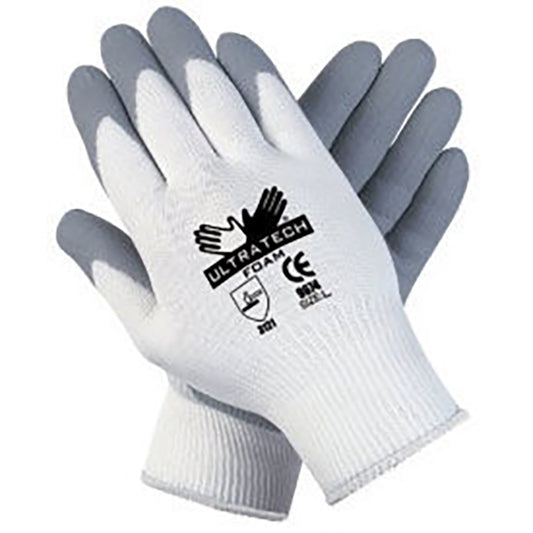 MCR Safety 9674L - Guantes Gris, blanco