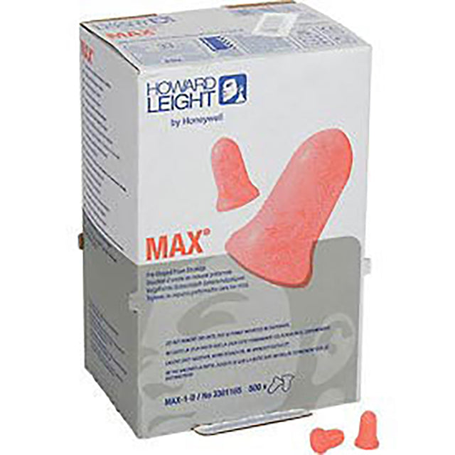 Howard Leight by Honeywell MAX-1-D - Protectores auditivos Coral