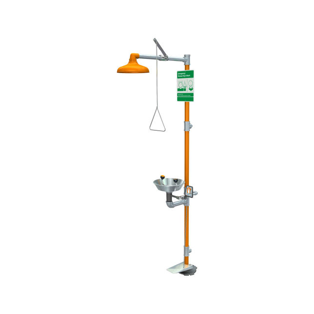 Guardian Equipment G1902HFC-SSH - Estación de lavado de emergencia -