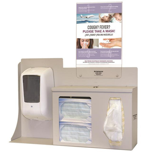 Bowman Dispensers BD205-0012 - Utrustning för att följa regler -