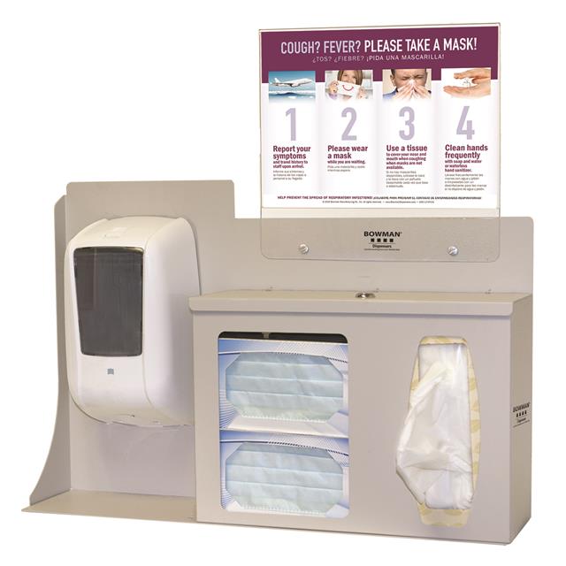 Bowman Dispensers BD206-0012 - Utrustning för att följa regler -