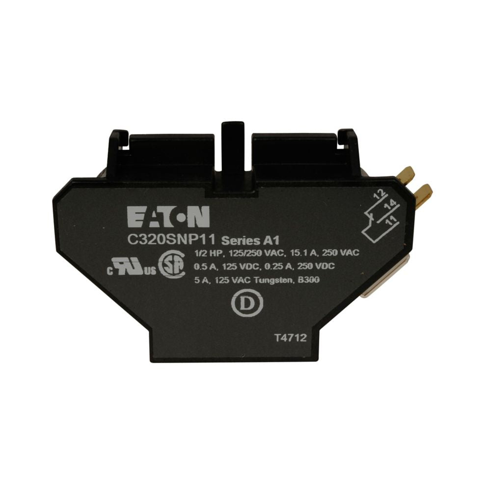Eaton Electrical C320SNP11 - Kit de contacto auxiliar Serie C320