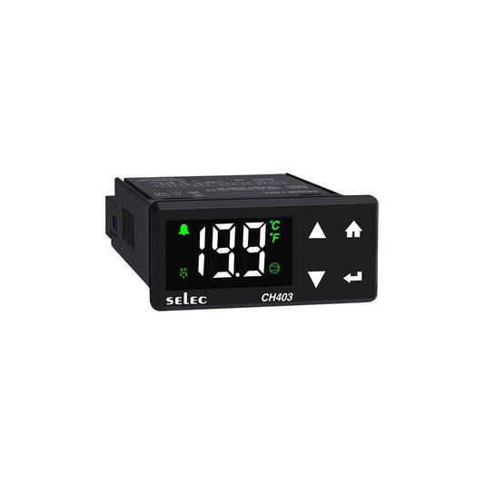 Selec Controls USA Inc. CH403B-2-NTC - Temperature Controller (Thermistor, NTC) -40°C ~ 90°C