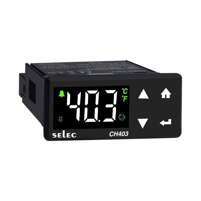 Selec Controls USA Inc. CH403C-3-NTC - Temperature Controller (Thermistor, NTC) -40°C ~ 90°C