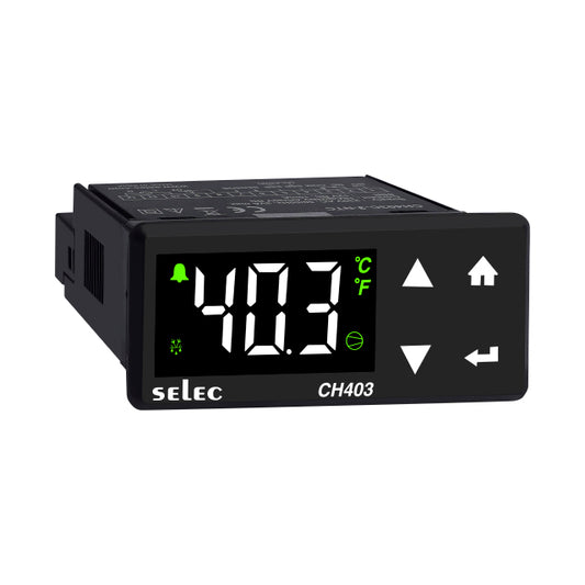 Selec Controls USA Inc. CH403C-3-NTC - Temperature Controller (Thermistor, NTC) -40°C ~ 90°C