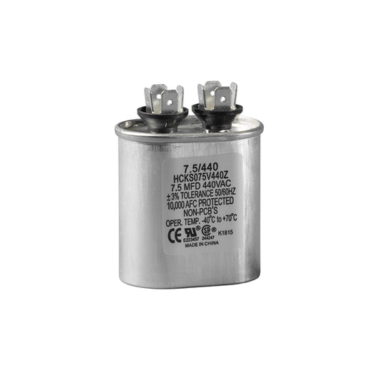 Hartland Controls/Littelfuse CAP-20/5/440 HCK, Dual Motor Run 5µF, 20µF ±3%