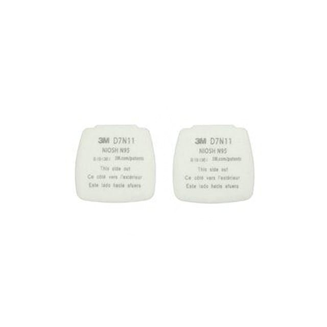 3M D7N11 HF-800 Filtro de respirador de reemplazo Blanco