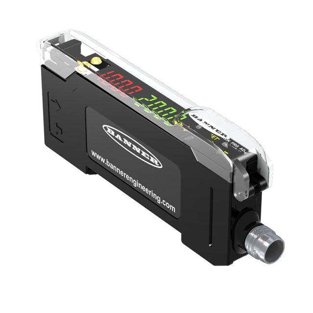 Banner Engineering Corporation DF-G3IR-PS-Q7 DF-G Amplificador de fibra 10V ~ 30V PNP