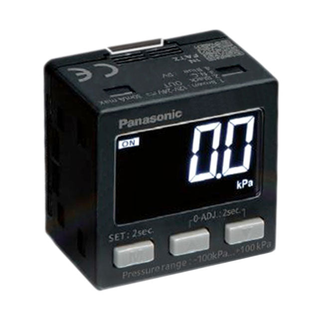 Panasonic Industrial Automation Sales DP-001-P DP-0 Automatización industrial Manómetro ventilado PNP - colector abierto Hembra - M5