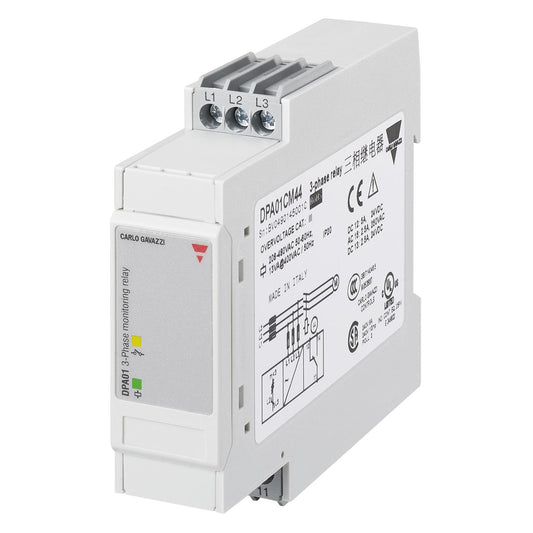 Carlo Gavazzi Inc. DPA01DM23 DPA01 Pérdida de fase, secuencia de fase 208 ~ 240VCA - -20°C ~ 60°C