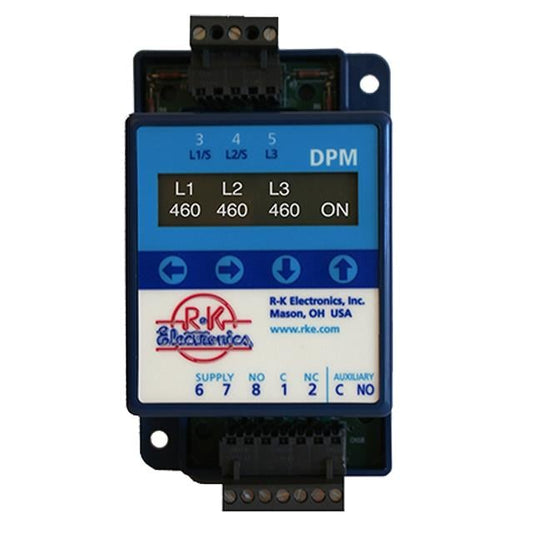 R-K Electronics, Inc. DPM-24D-T - Múltiple 24VCC 2 ~ 10s -40°C ~ 65°C