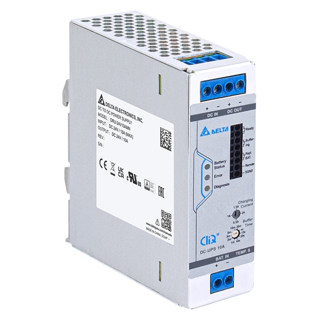 Delta Electronics DRU-24V10AMN CliQ M En espera (Sin regulación) Propósito general, control industrial Riel Din