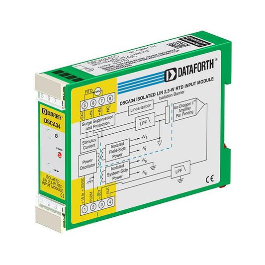 DATAFORTH DSCA34-01C DSCA Signal Conditioner Temperature