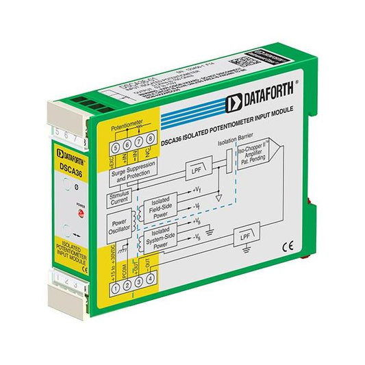 DATAFORTH DSCA36-01 DSCA Signal Conditioner Resistance