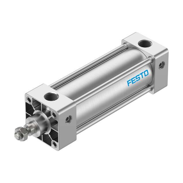 Festo Corporation DSNA-N-1 1/2"-1-PPVA-N5-MS4 DSNA Actuador lineal Cilindro con tirantes
