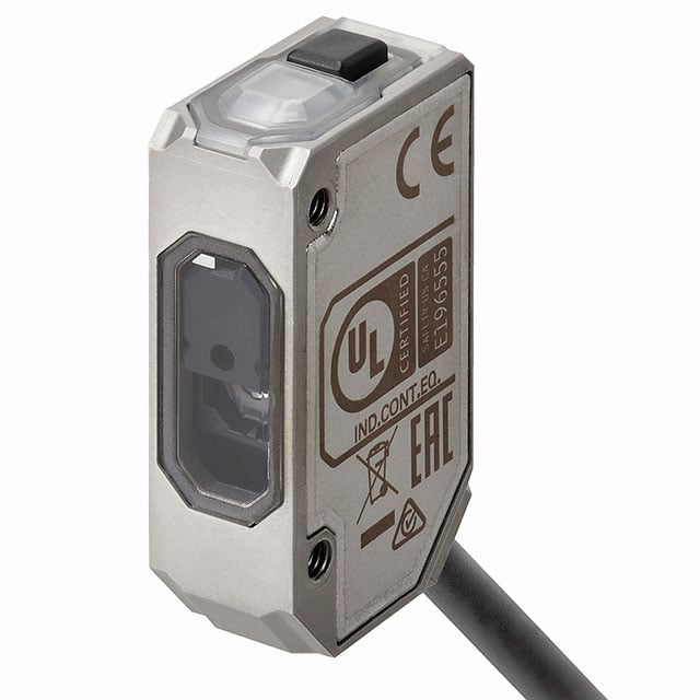 Omron Automation and Safety E3AS-F1500IMN 2M E3AS-F Reflectivo 1.969" ~ 59.055" (50mm ~ 1.5m) 150ms IP67, IP69K