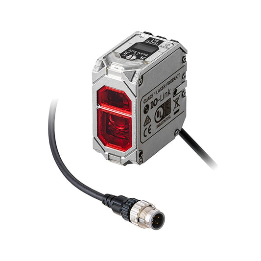Omron Automation and Safety E3ASHF6000SMTM1TJ03MOMS E3AS-HF Supresión de fondo 1.969" ~ 236.220" (50mm ~ 6m) 2ms IP67, IP67G, IP69K