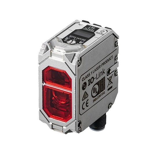 Omron Automation and Safety E3ASHF6000DMNM1HOMS E3AS-HF Supresión de fondo 1.969" ~ 236.220" (50mm ~ 6m) 2ms IP67, IP67G, IP69K