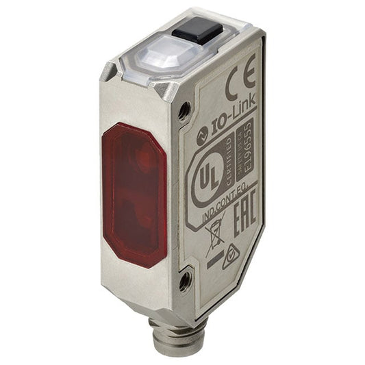 Omron Automation and Safety E3AS-L200MD M3 E3AS-L Supresión de fondo 0.394" ~ 7.874" (10mm ~ 200mm) 1ms IP67, IP69K