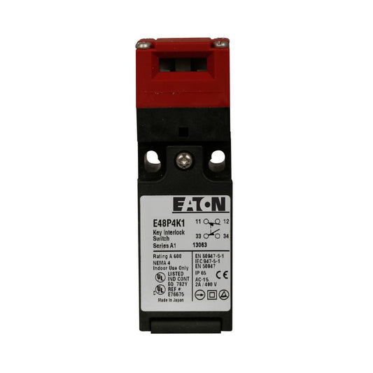 Eaton Electrical E48P4K1A E48 Sin bloqueo DPST-NO/NC (Normalmente abierto/cerrado)