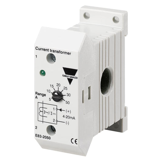 Carlo Gavazzi Inc. E83-2050 E83 Transductor de corriente 0 ~ 50A 4 ~ 20mA