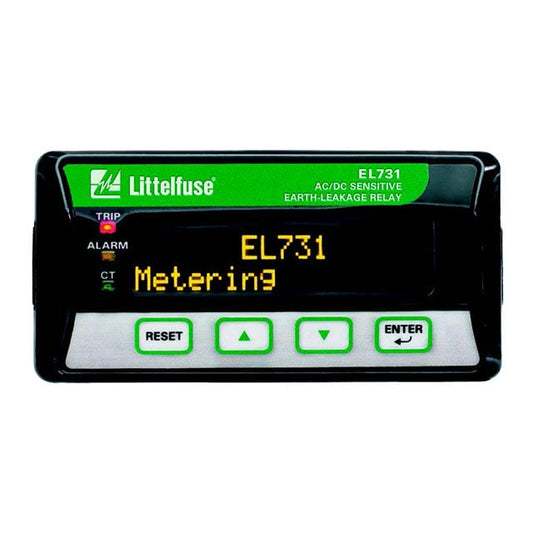 Littelfuse Inc. EL731-00-00 EL731 Falla a tierra, sobretemperatura 120 ~ 240VCA/CC 0.05 ~ 2 s -